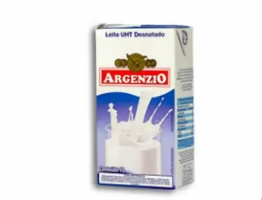 Leite Lv Argenzio Desnatado 1l