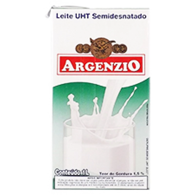 Leite Lv Argenzio 1lt Semi Desnatado