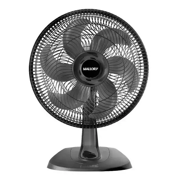 Ventilador de Mesa Mallory 40cm Turbo Silence TS40+ 126W Preto/Grafite 220V