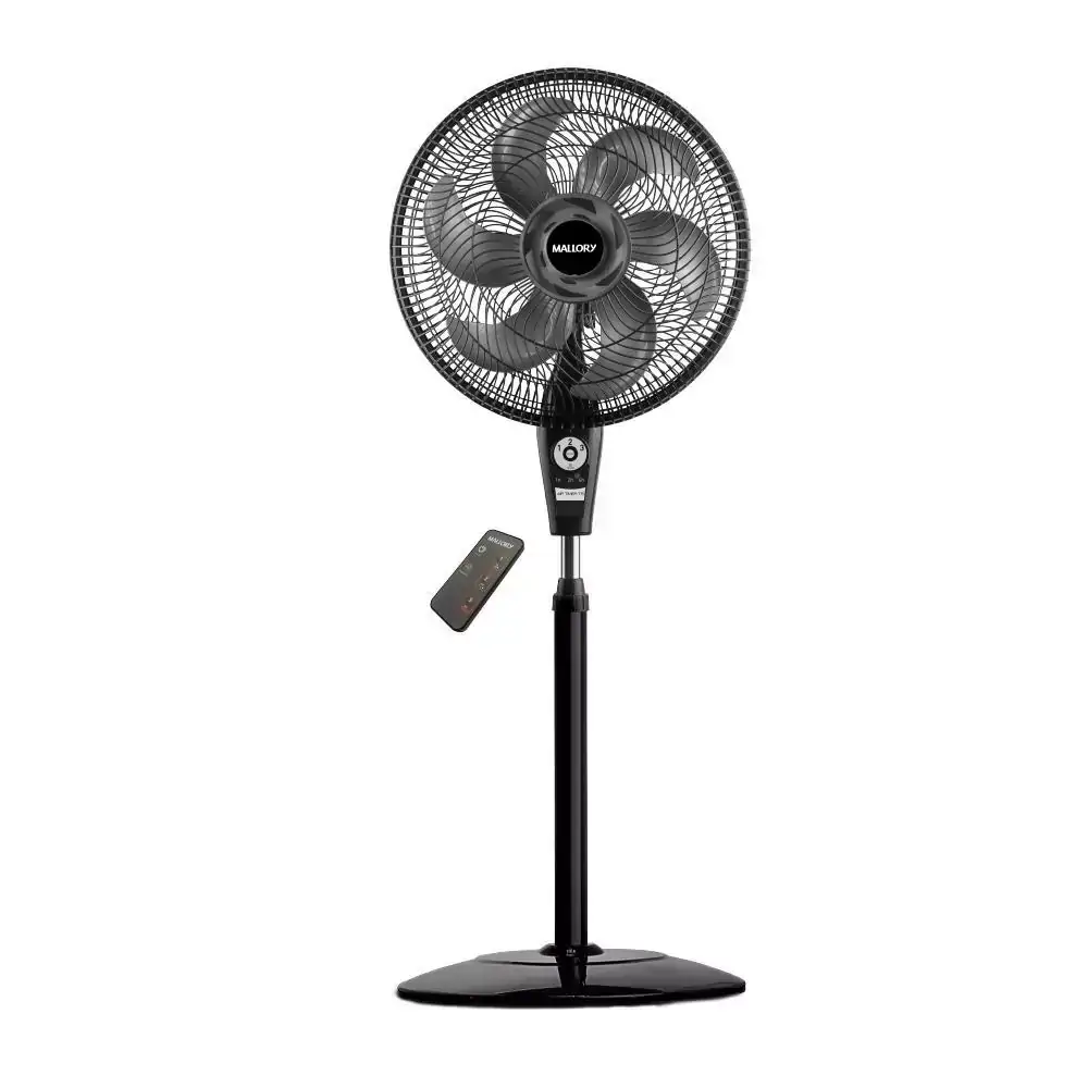 Ventilador de Coluna Mallory 40cm Air Timer TS+ 126W Preto/Grafite