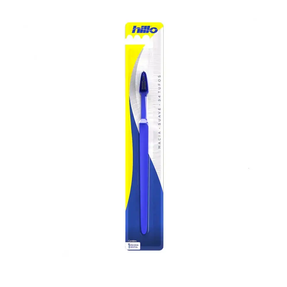 Escova Dental Hillo Adulto Macia Suave