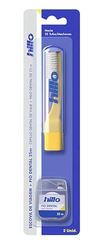 Kit Viagem Hillo Premium Esc Dental Fio 25mts