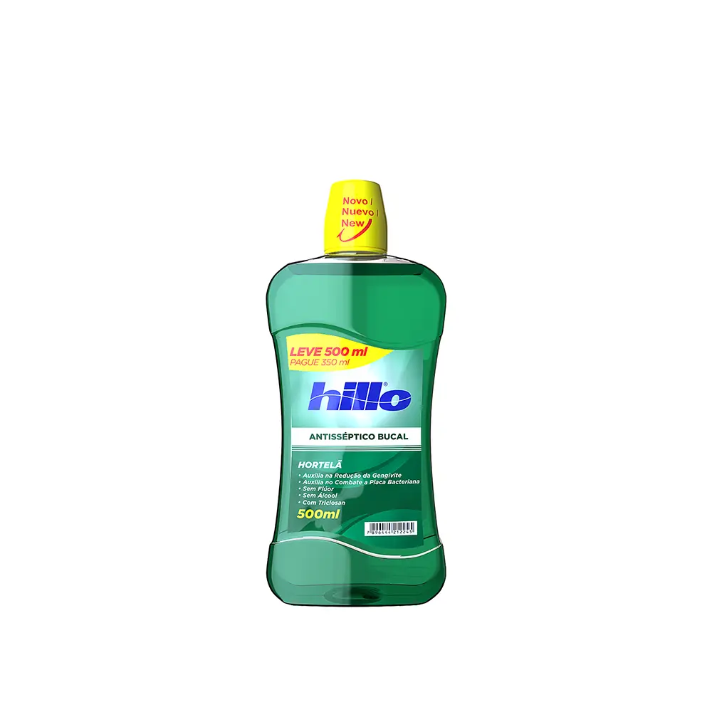 Hillo Antisseptico Vegano Hortela 500ml 866