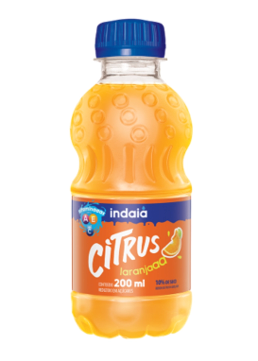 Bebida Adoçada Laranja Indaiá Citrus Garrafa 200ml