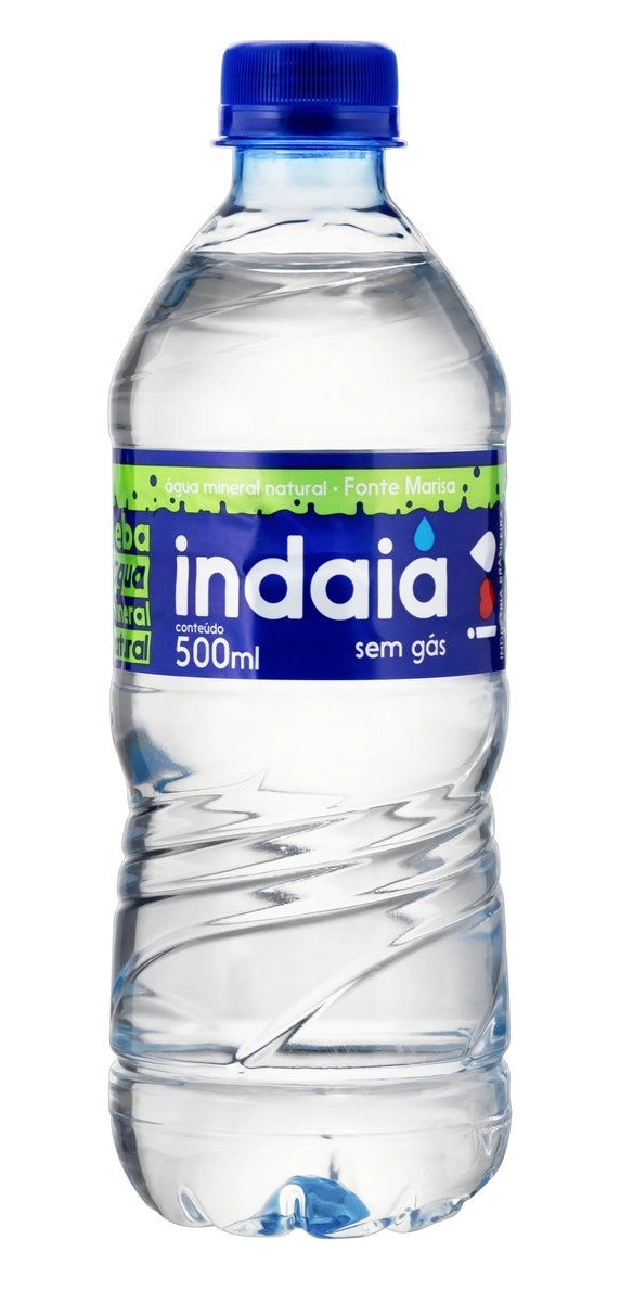 água Mineral Natural Sem Gás Indaiá Garrafa 500ml