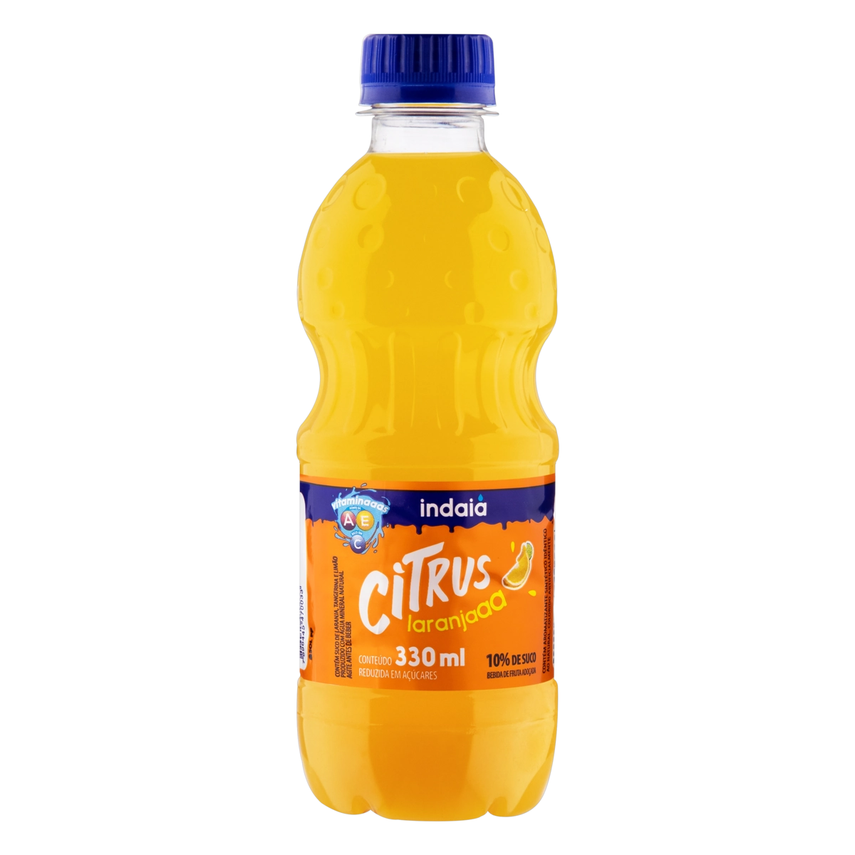 Bebida Adoçada Laranja Indaiá Citrus Garrafa 330ml