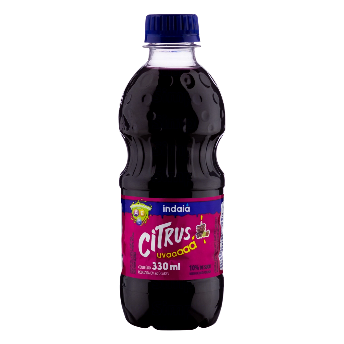 Bebida Adoçada Uva Indaiá Citrus Garrafa 330ml