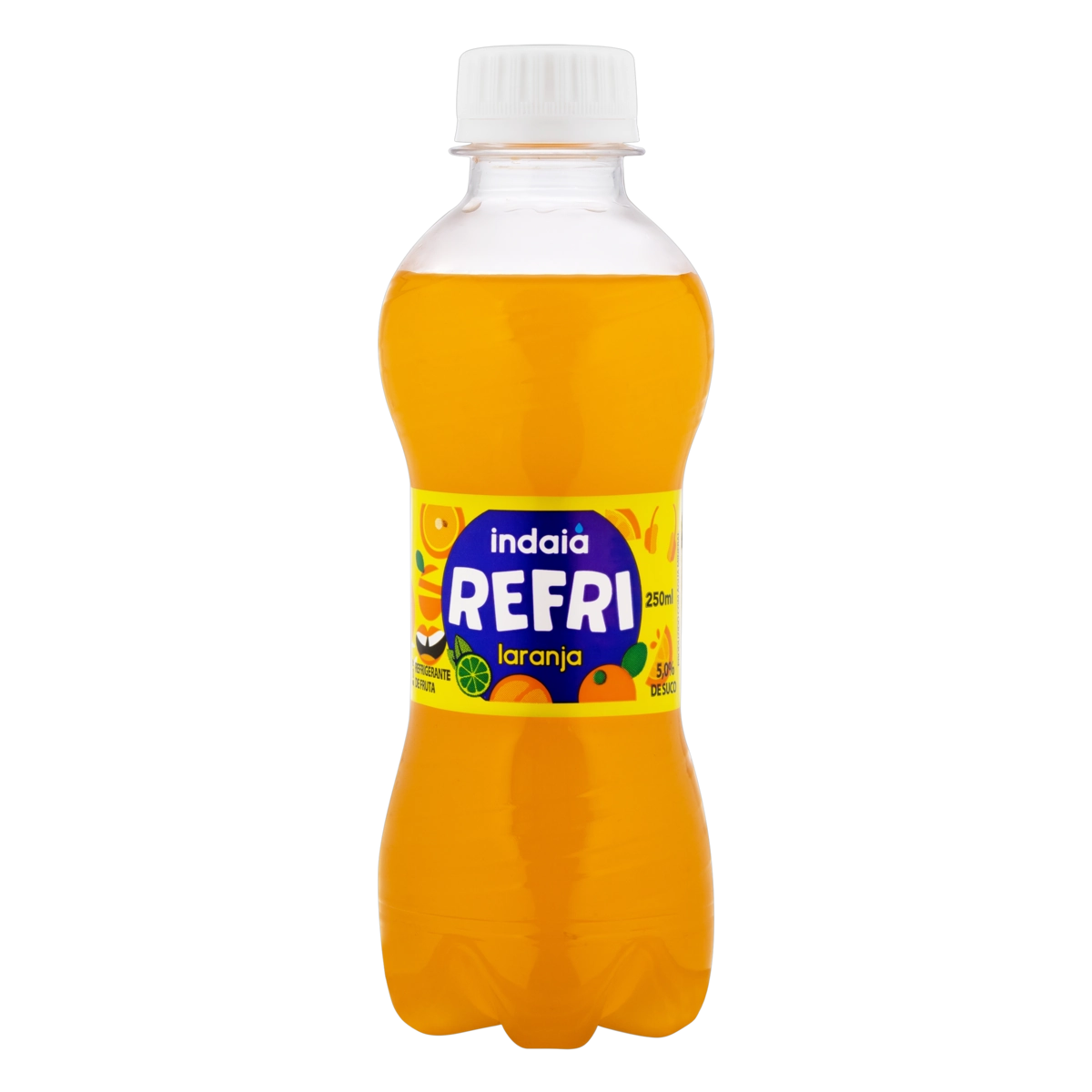 Refrigerante Laranja Indaiá Refri Garrafa 250ml