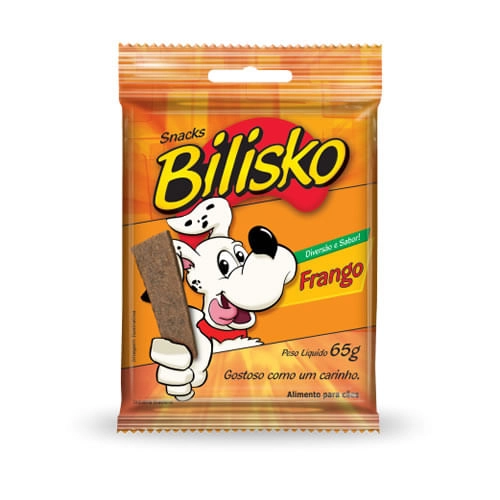 Petisco Bilisko Bifinho de Frango para Cães 65g