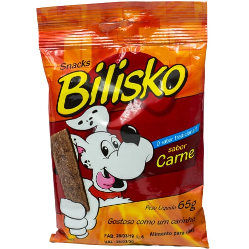 Petisco Bilisko Bifinho de Carne para Cães 65g