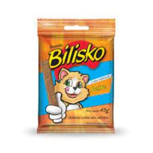 Petisco Bilisko Gato Peixe 45g