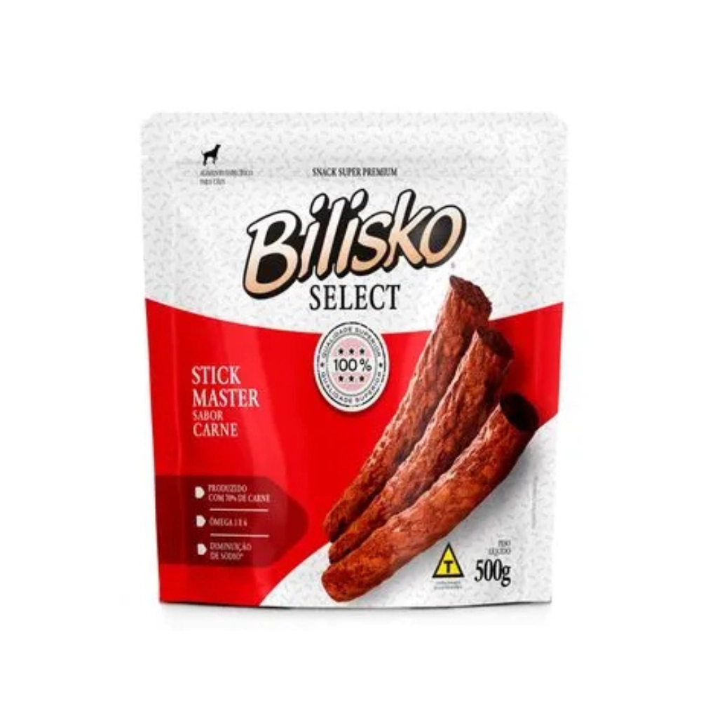 Petisco Bilisko Palito de Carne para Cães 500g