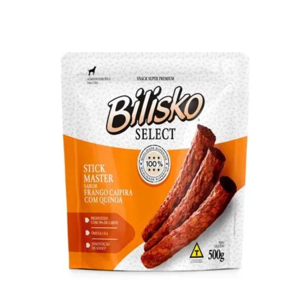 Petisco Bilisko Palito de Frango para Cães 500g