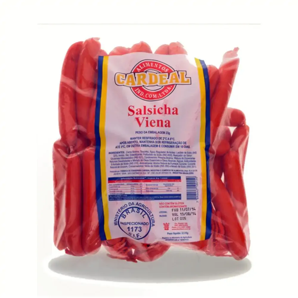 Salsicha Cardeal 250gr Viena