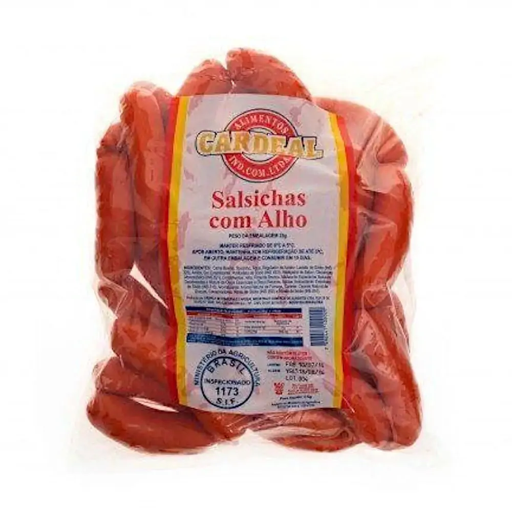 Salsicha Cardeal 300gr Grossa