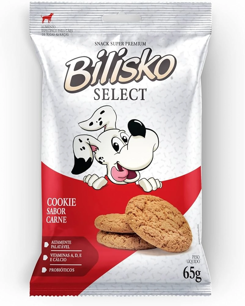 Petisco Bilisko Cookie para Cães 65g 65g