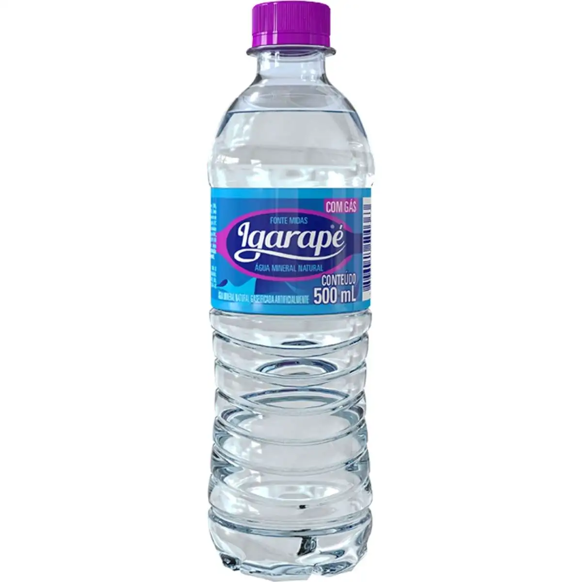 Água Mineral com Gás Igarapé 500 ml