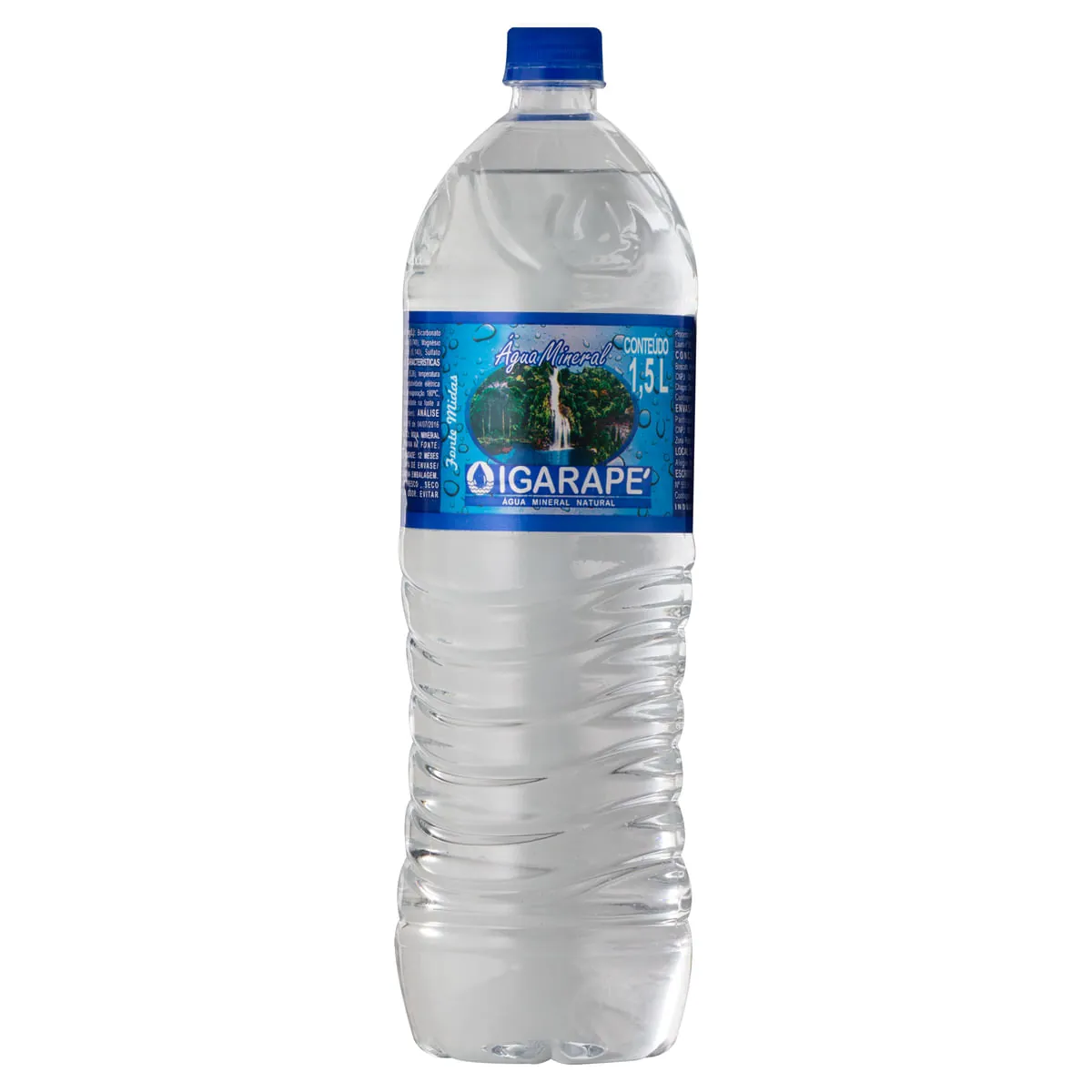 Água Mineral Natural sem Gás Igarapé Garrafa 1,5 L