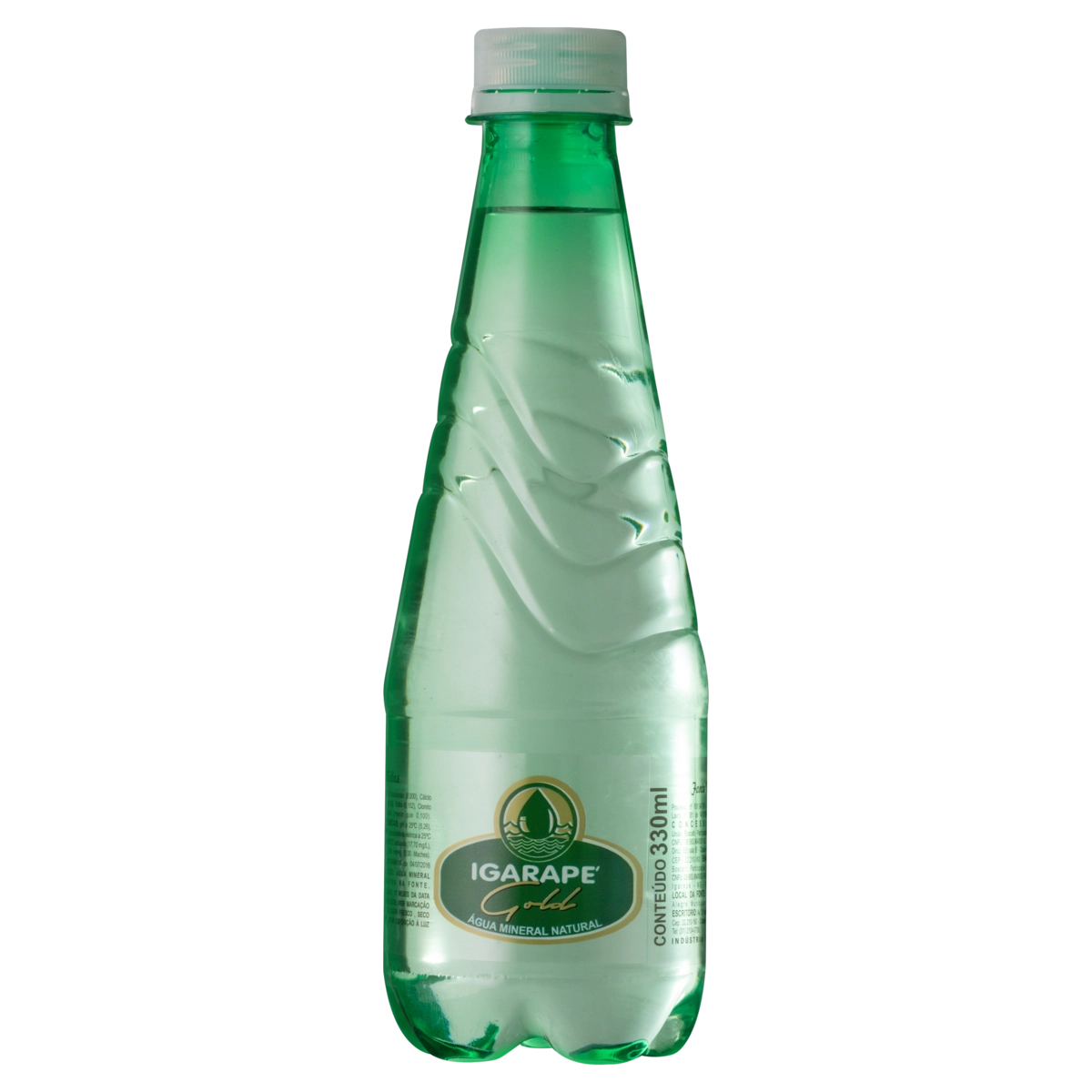 água Mineral Natural Sem Gás Igarapé Gold Garrafa 330ml