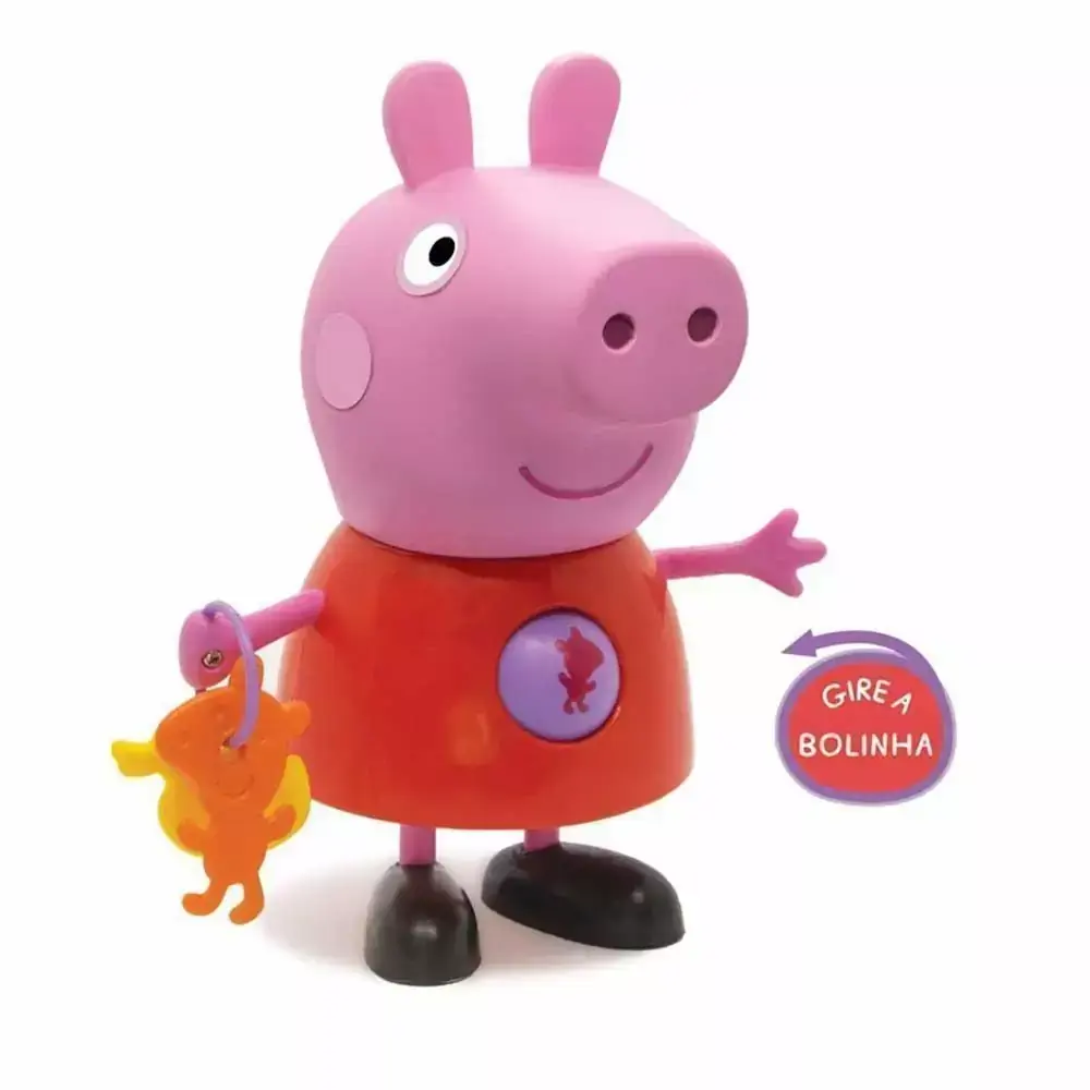 Boneco Articulado - Peppa Pig - Peppa de Atividades - Elka