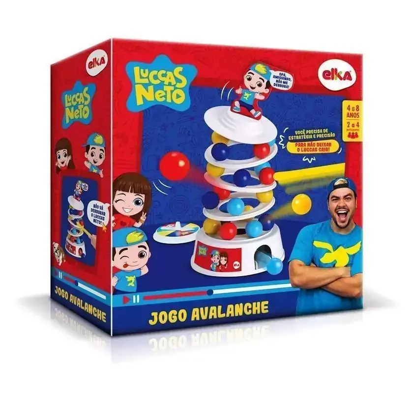 Jogo - Avalanche Luccas Neto - Elka