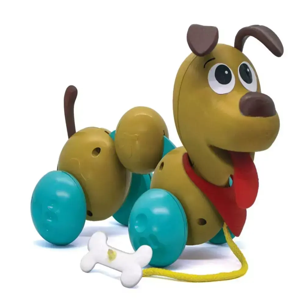 Boneco Com Corda - Cachorrinho Elkão quer Passear - Elka