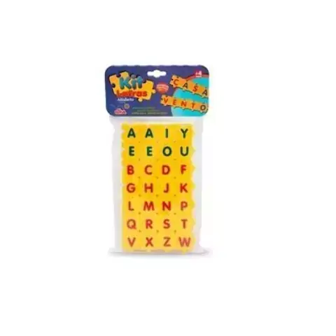 Kit Letras Alfabeto 28 pçs