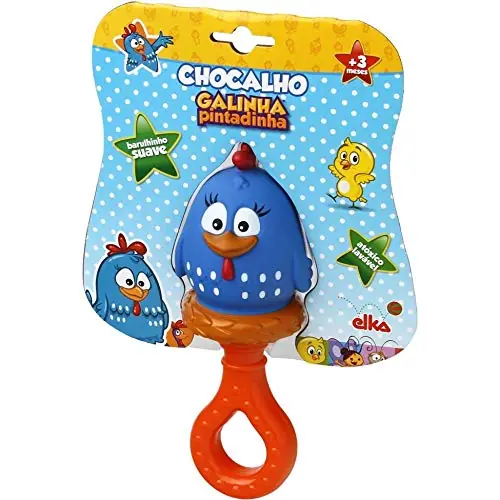 Chocalho Elka Galinha Pintadinha 875