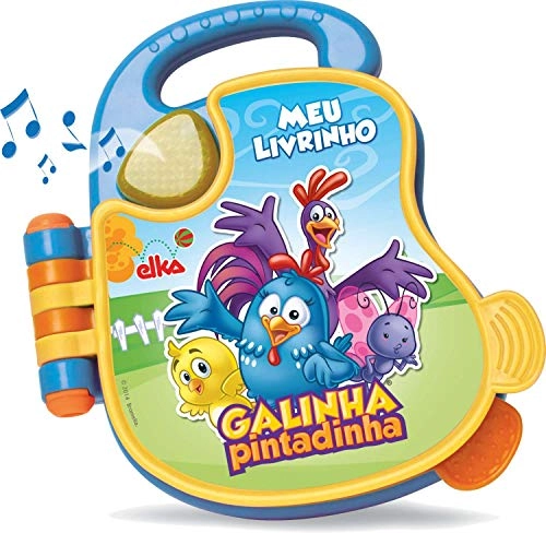 Livro Musical - Meu Livrinho - Galinha Pintadinha - Elka