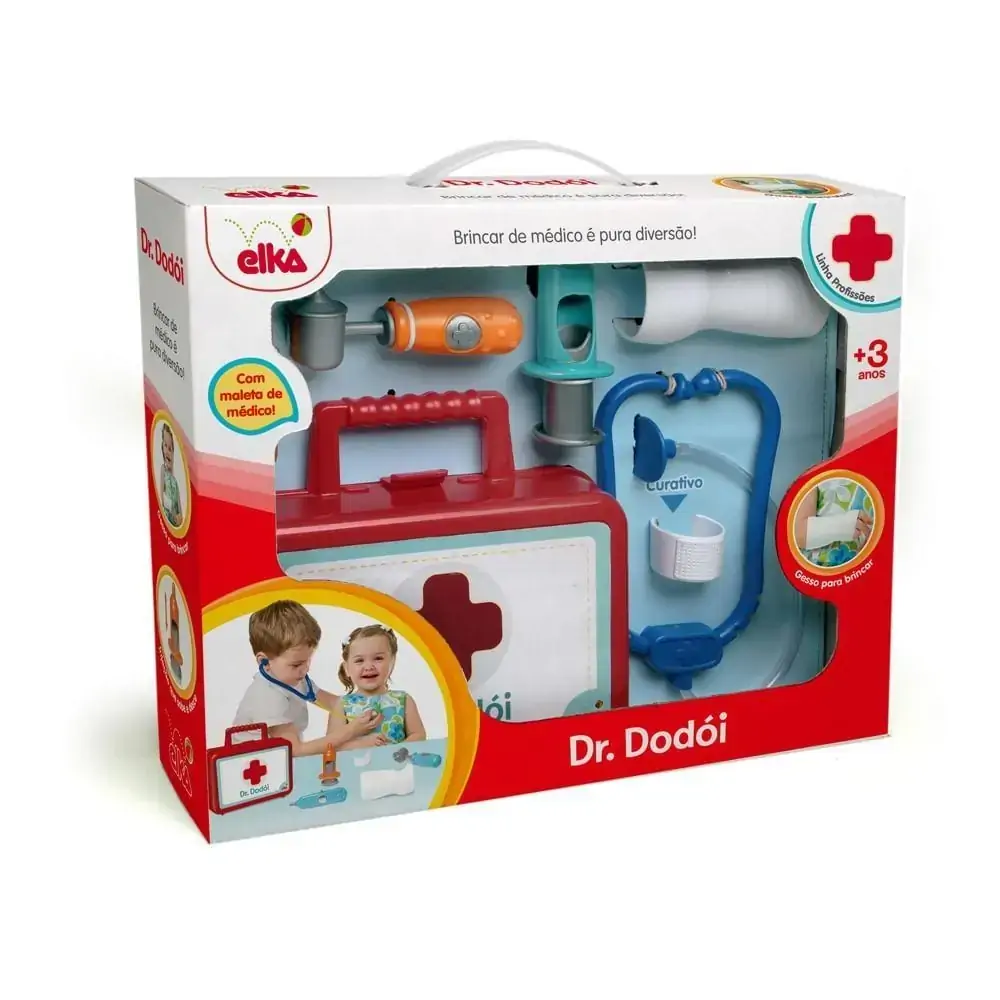 Maleta Médica Infantil - Doutor Dodói - Elka