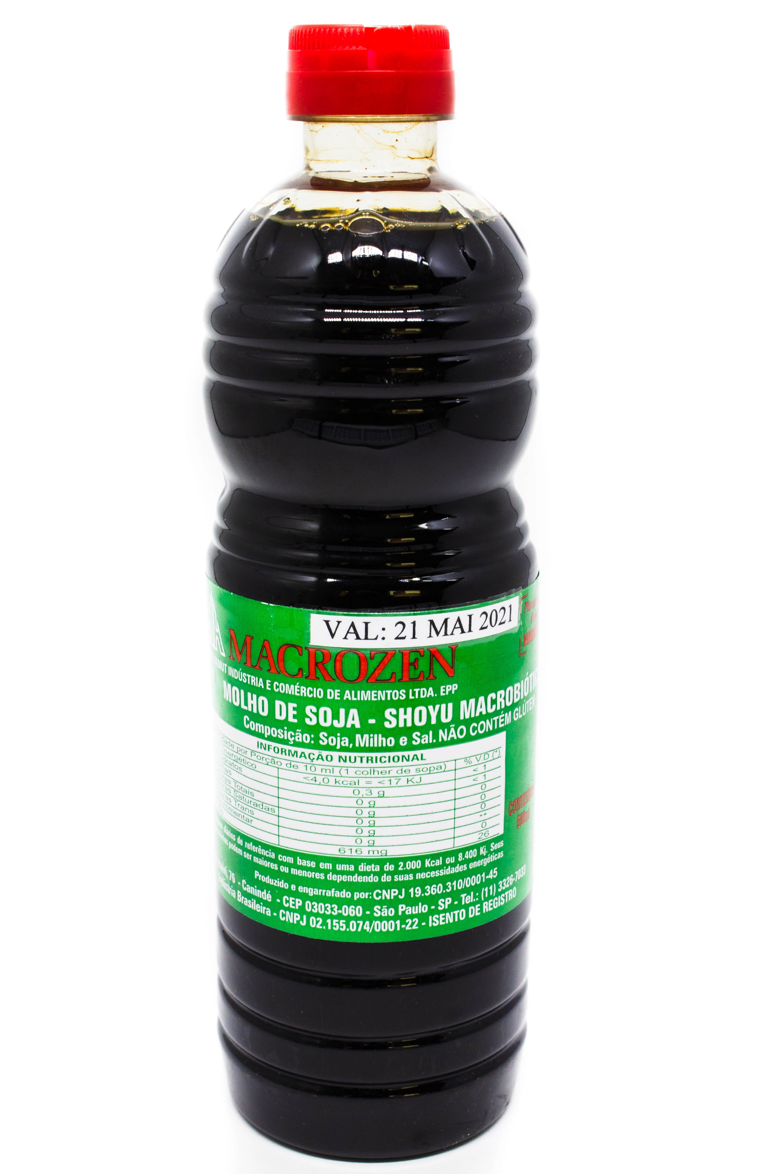 Molho Shoyou Macrozen 500ml