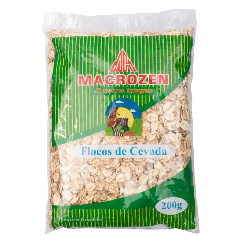 Flocos Cevada Int 200g Macrozen Ttt