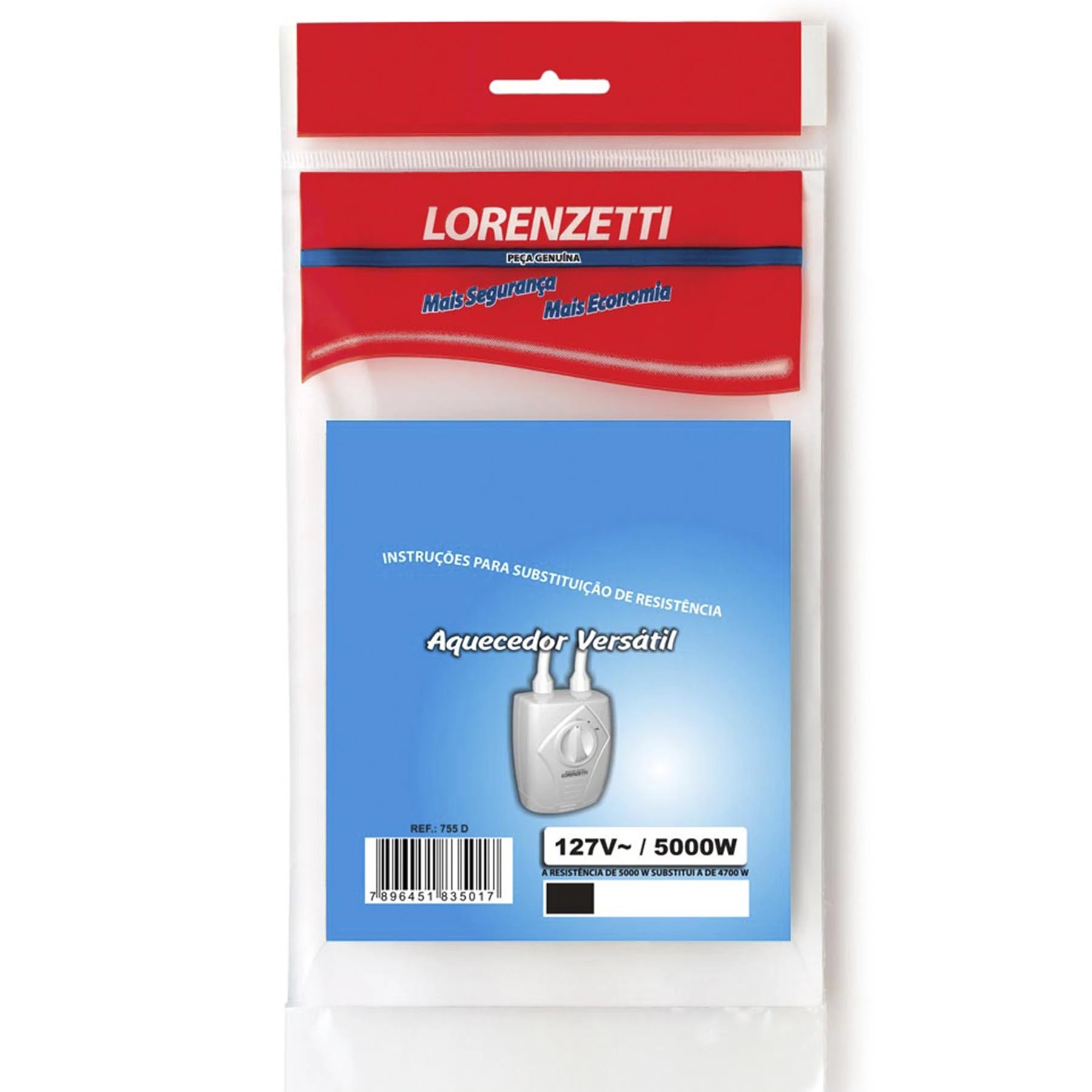 Resistência para Aquecedor de Ponto 127V (110V) 5500W Versátil Lorenzetti
