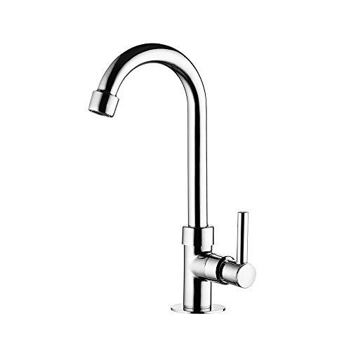 Torneira para Lavatório de Mesa Bica Alta Lorenfit Slim Cromada