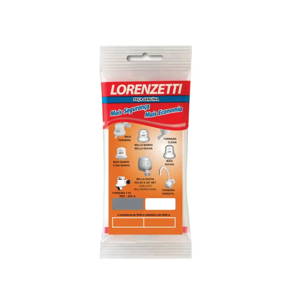 Resistencia Lorenzetti Ducha E Torneira 127v 5.500w