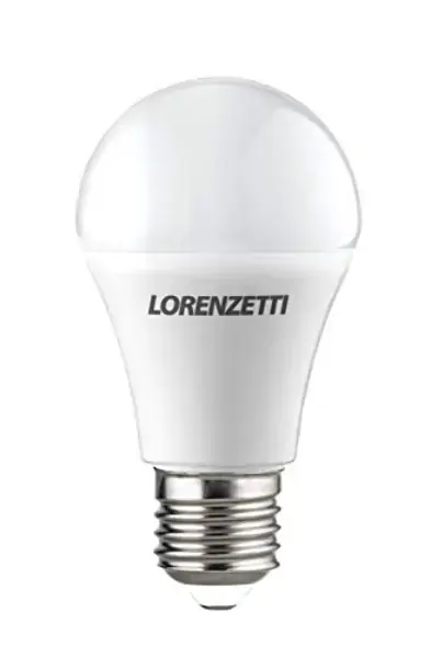 Lampada Led Bulbo 9w Branca Bivolt Lorenzetti, Base E27
