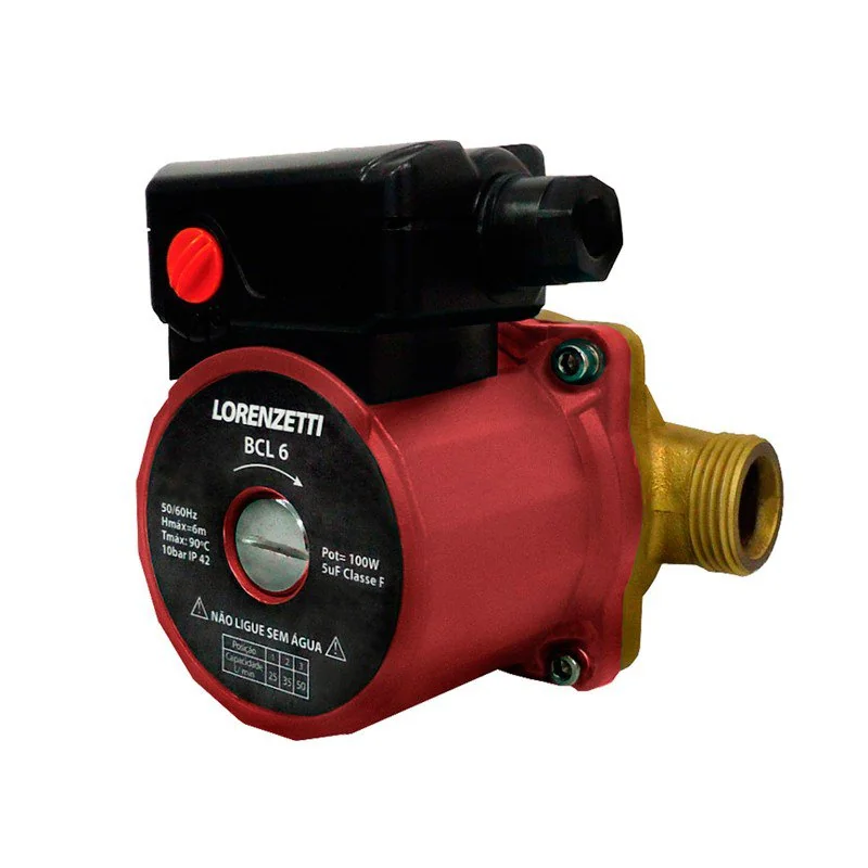 Bomba De Circulação De Água Quente Bcl-6 Lorenzetti 127v