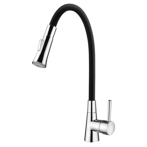 Torneira Misturador Monocomando Lorenzetti Lorenflex 2257 B27 De Bancada Preta