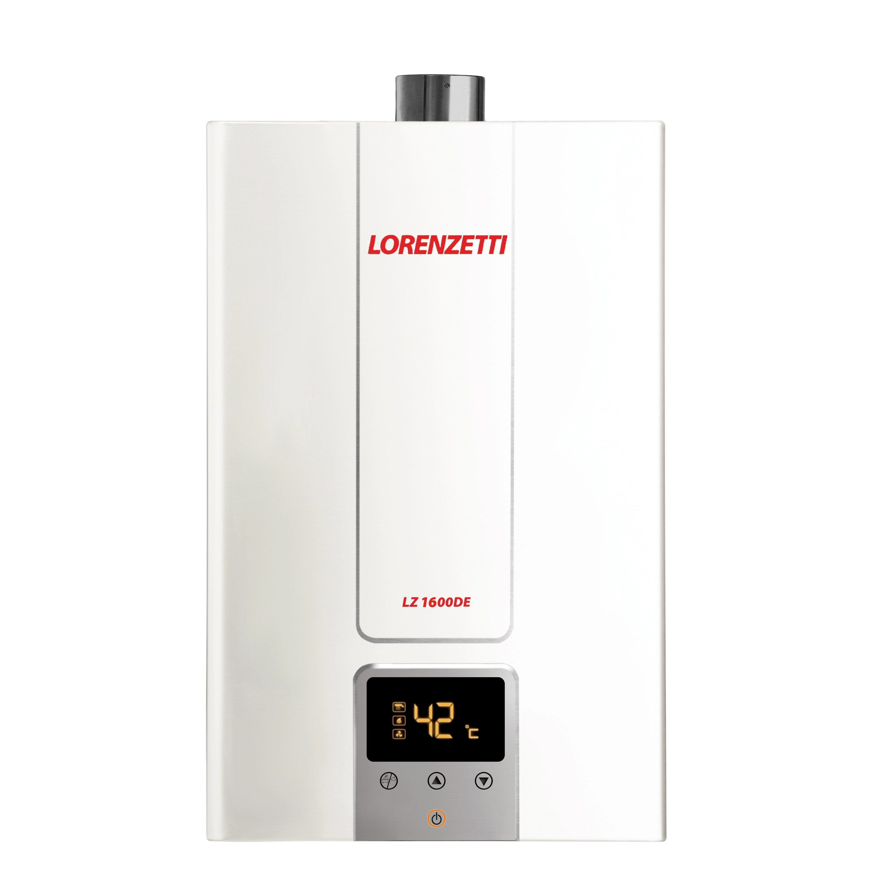 Aquecedor a Gás Lorenzetti 15L/min GN Display Digital Branco LZ 1600DE GN