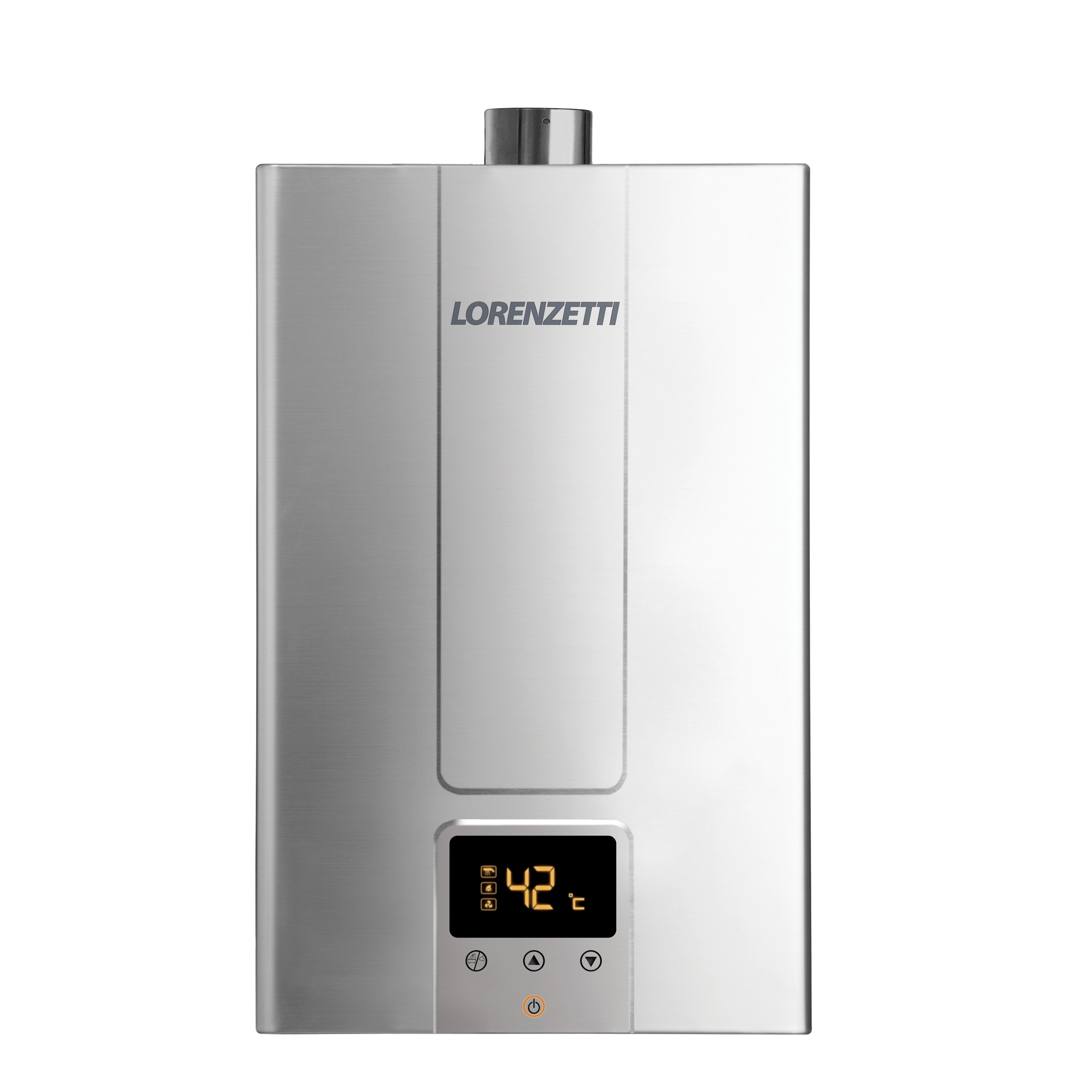 Aquecedor a Gás Lorenzetti 15L/min GN Display Digital Inox LZ 1600DE-I GN