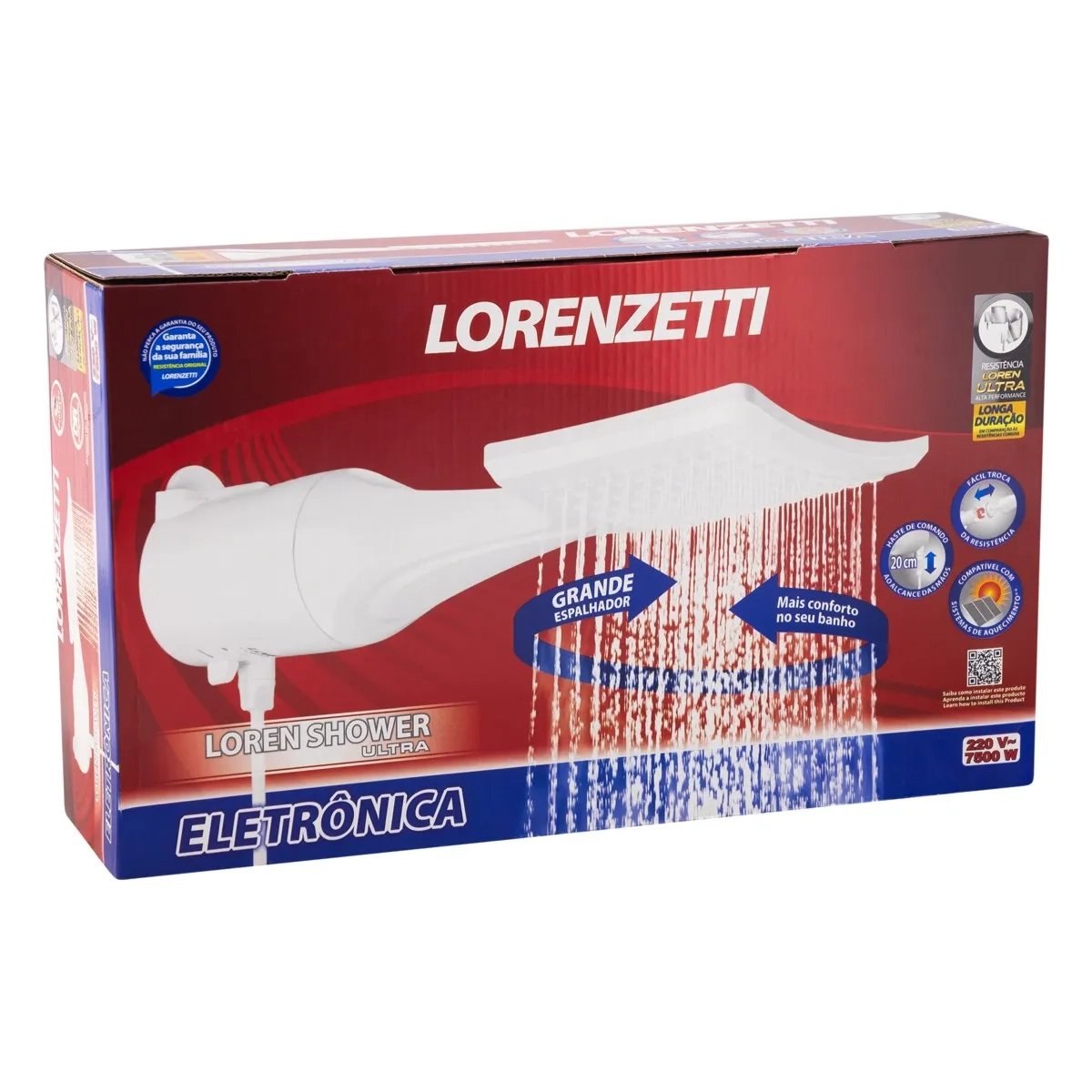 Ducha Lorenzetti Loren Shower Eletronica 220v/7500w