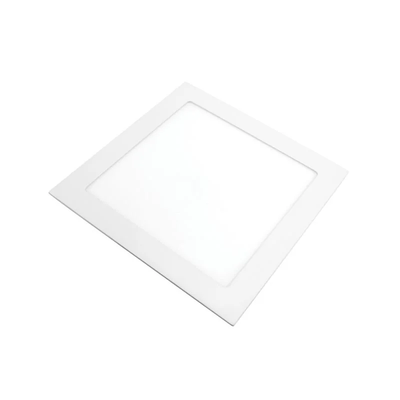 Painel De Led Lorenzetti Quadrado De Embutir 24w 3000k Luz Amarela