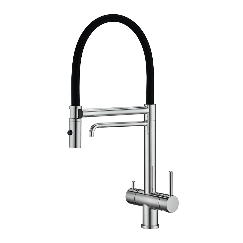 Torneira Misturador Monocomando Lorenzetti Loren Loft Gourmet 2262 N82 Com Saída Para Água Filtrada