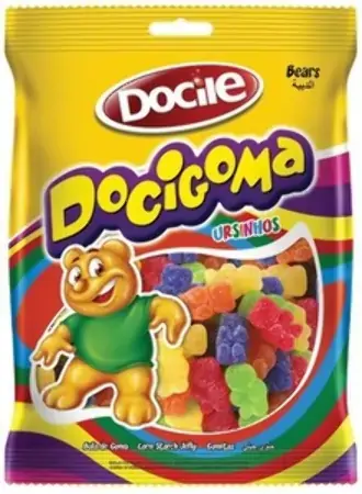 Bala Docigoma Ursinho Sort Docile