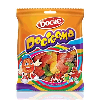 Bala Docigoma Docile Gomos 1kg