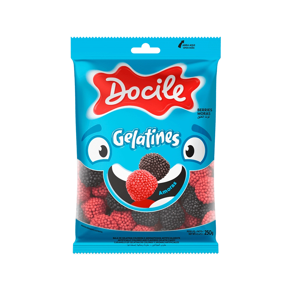 Bala Gelatines Docile Amoras
