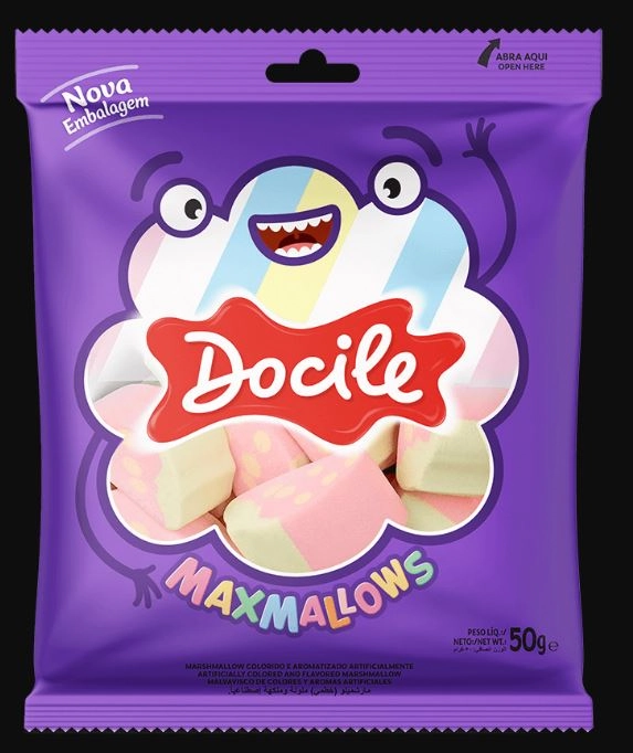 Maxmallows Morango Docile