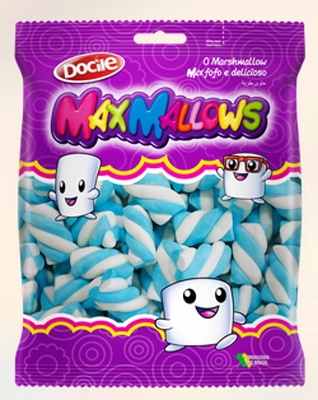 Maxmallows Twist Baunilha Azul/bco