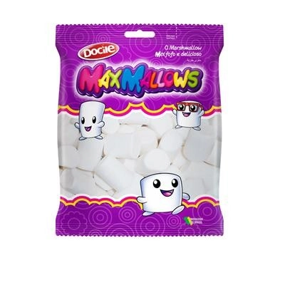 Maxmallows Docile 300g Tubo Branco