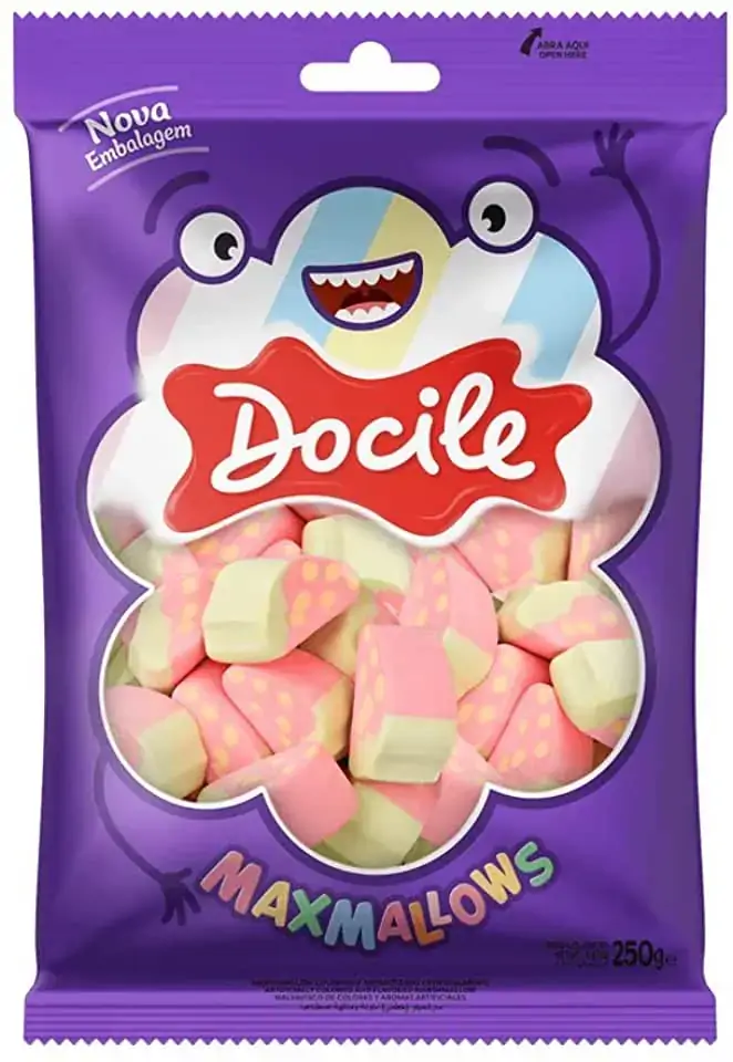 Maxmallows Morango 250g